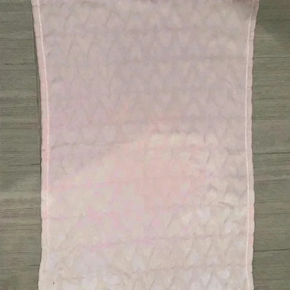 Cloud Island Heart Fuzzy baby blanket - Picture 2 of 2